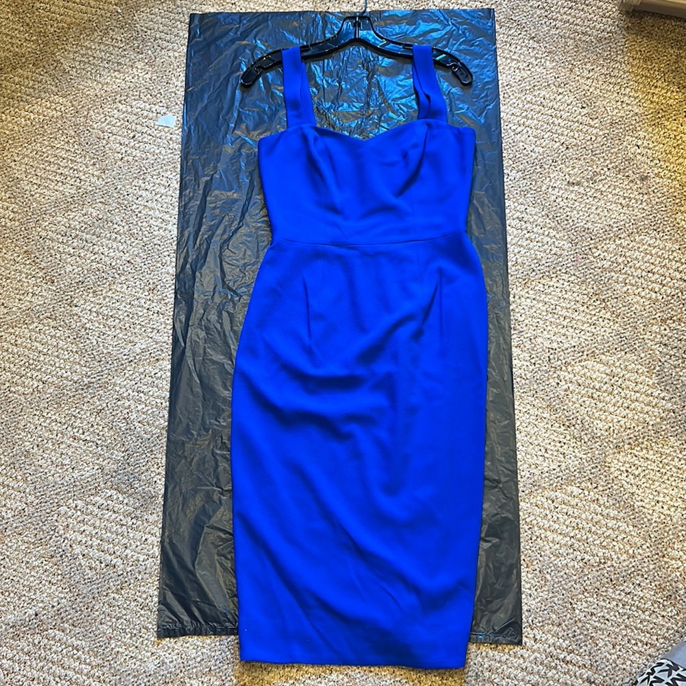 Dress the Population M MEDIUM Nicole Sweetheart Sheath Dress